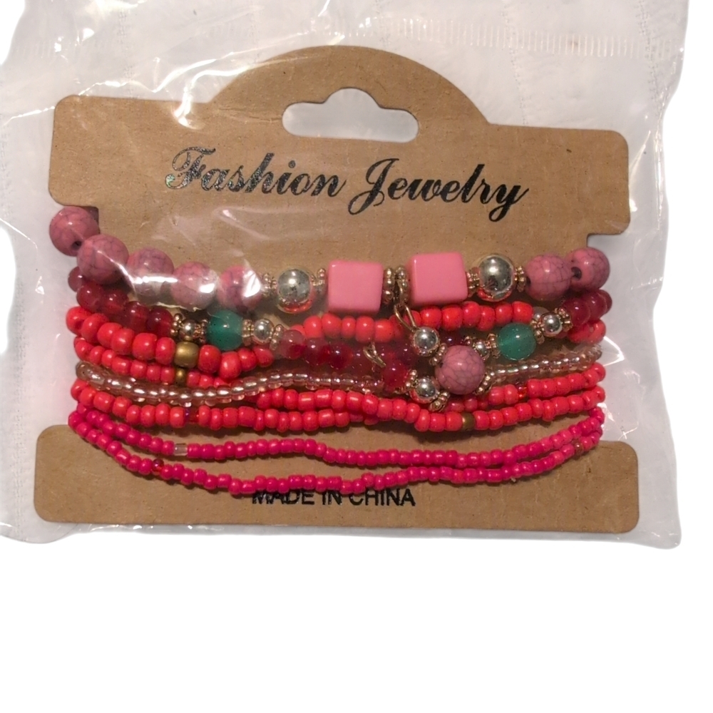 *New 7pc Bundle: Fashion Bracelets, Journals & Hair Ties - Picture 2 of 5